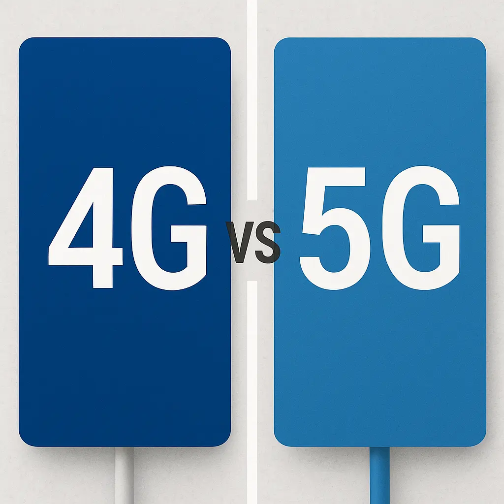 4G vs 5G Comparison